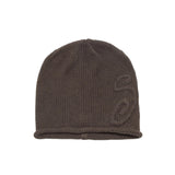 S Knit Skullcap Brown - LIKELIHOOD