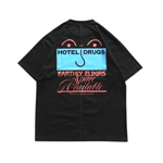 SA X Hotel Drug Tee Black - LIKELIHOOD