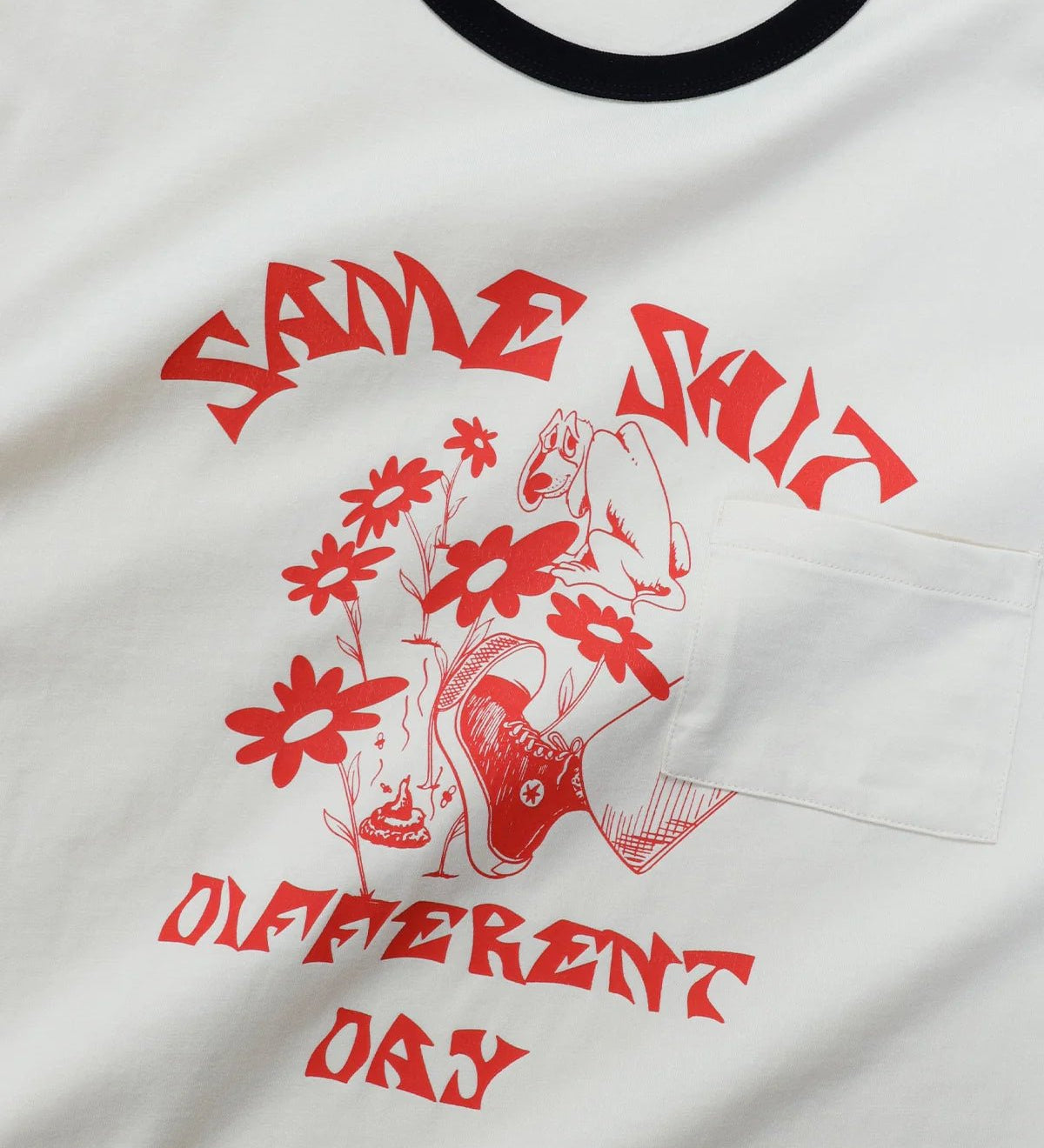 Same Shit Ringer Tee - LIKELIHOOD