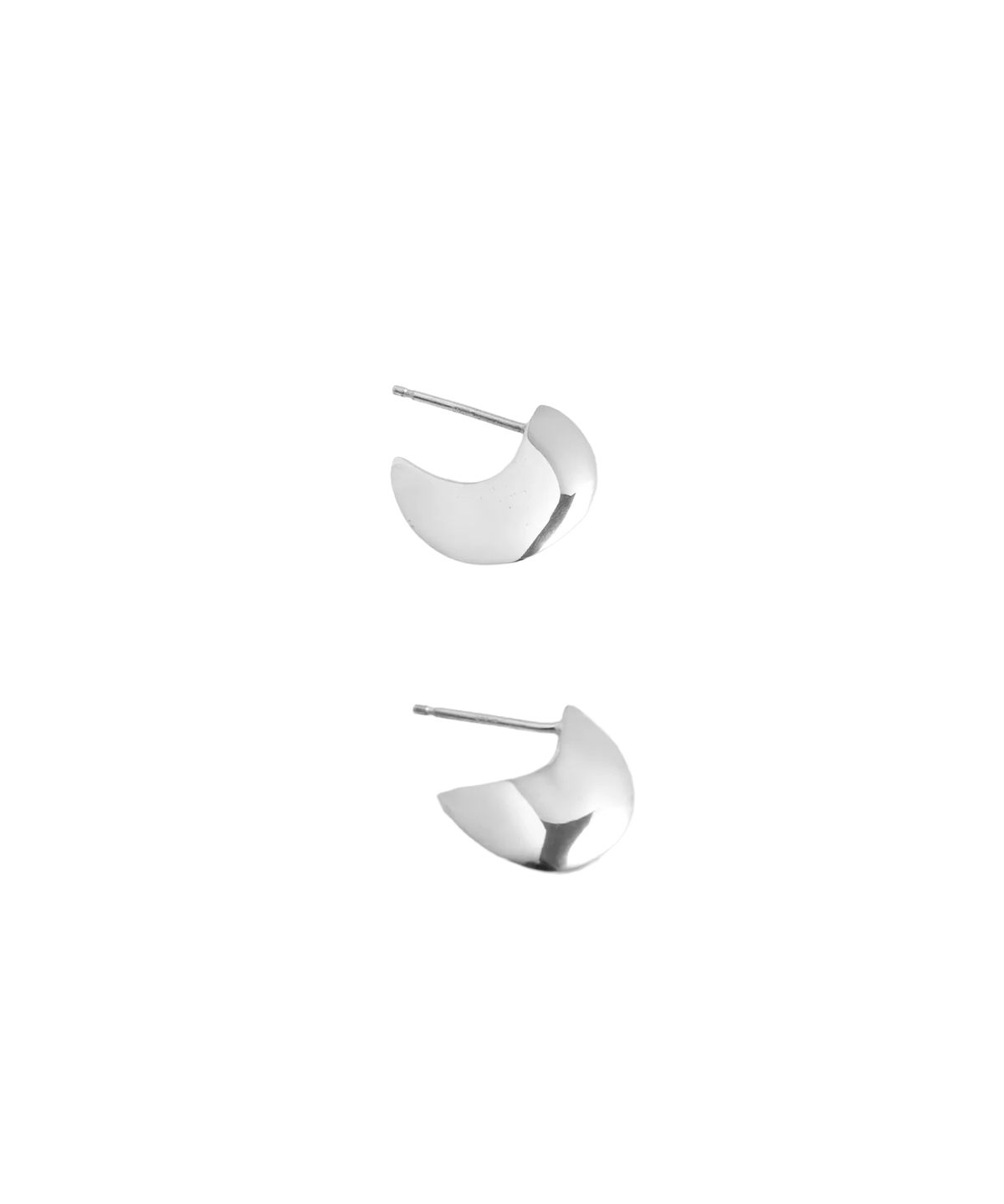 SAUCER HOOPS Mini Silver - LIKELIHOOD