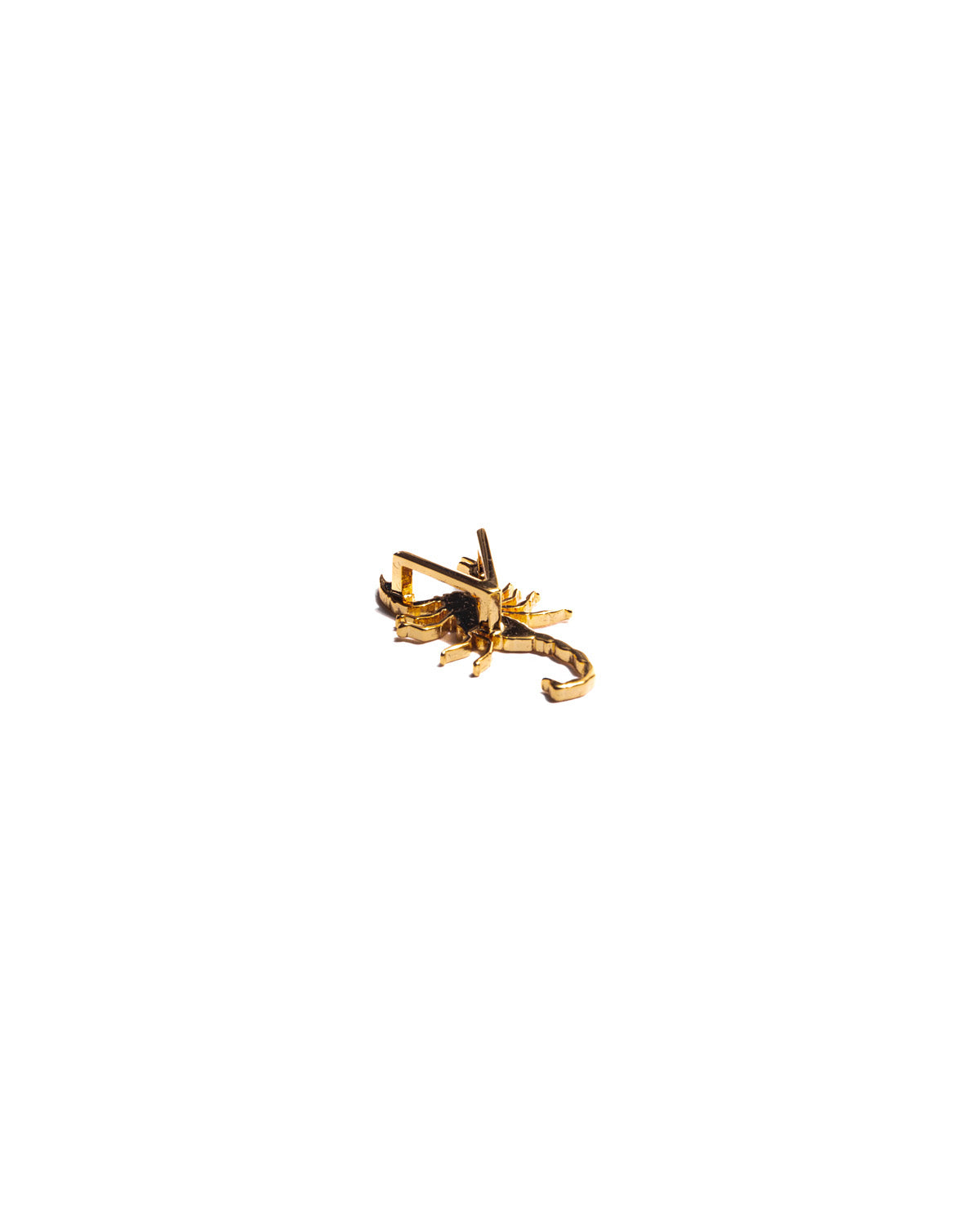 Scorpion Shoe Pendant Gold