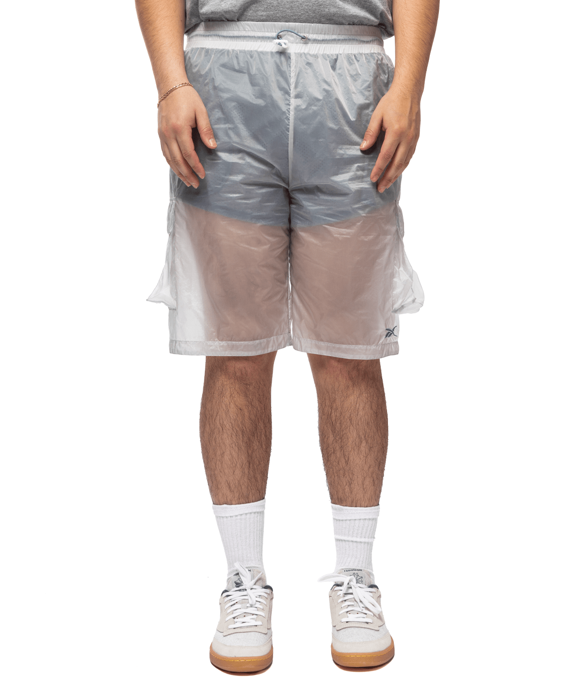 See Through Shorts Crystal Blue - LIKELIHOOD