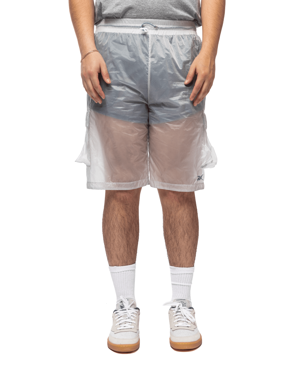 See Through Shorts Crystal Blue - LIKELIHOOD