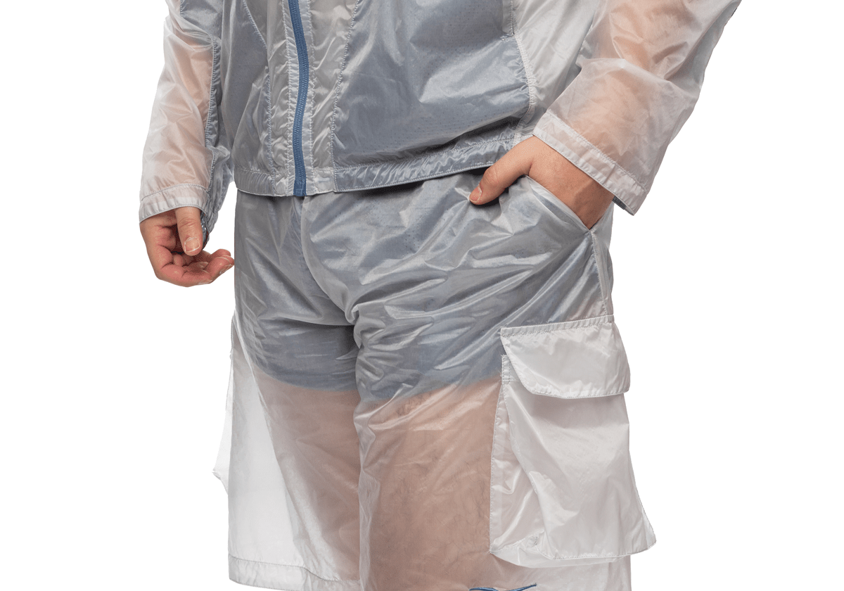 See Through Shorts Crystal Blue - LIKELIHOOD