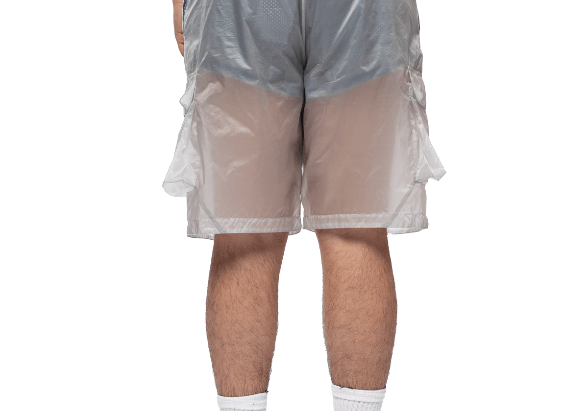 See Through Shorts Crystal Blue - LIKELIHOOD