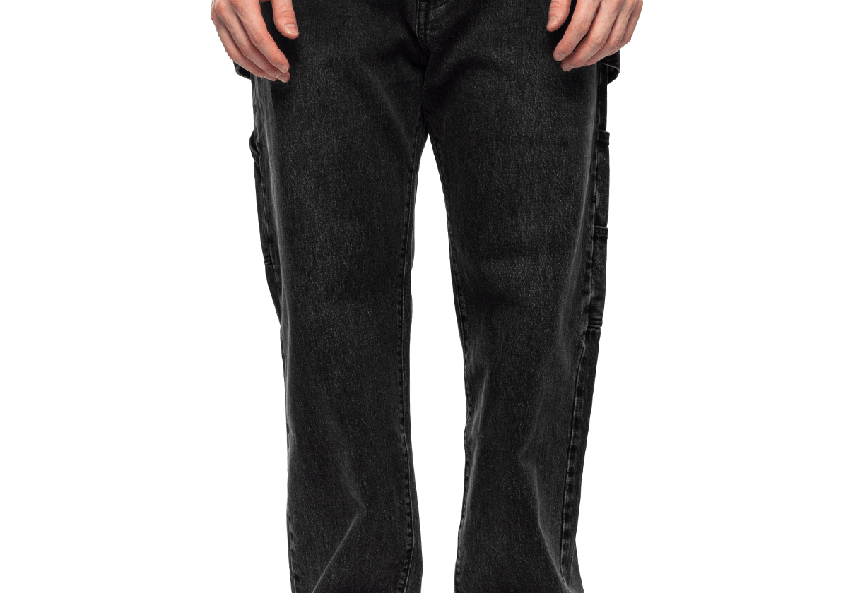 Selvedge Denim Utility Pant 'Black' - LIKELIHOOD