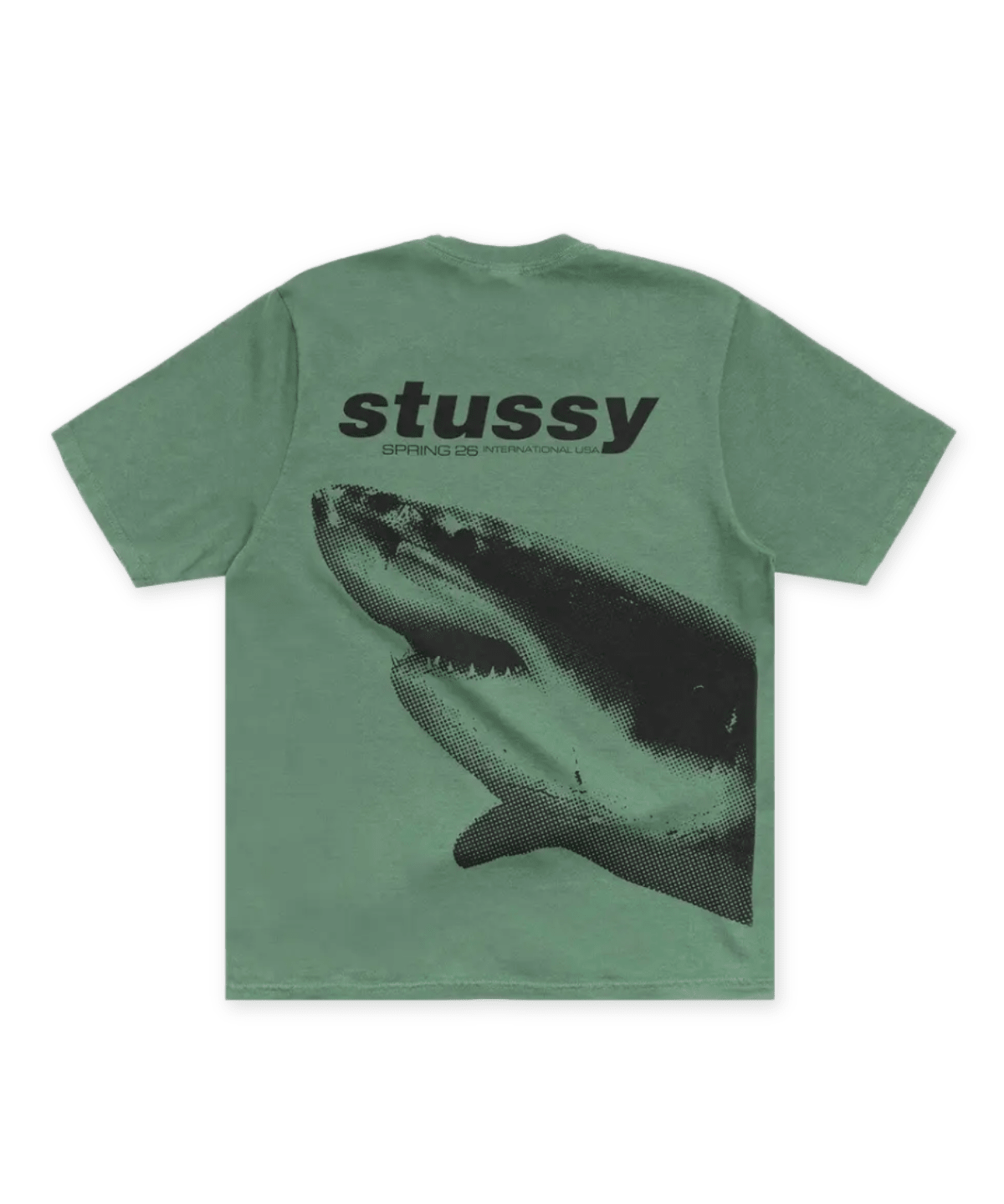 Shark Pigment Dyed Tee Pine - LIKELIHOOD