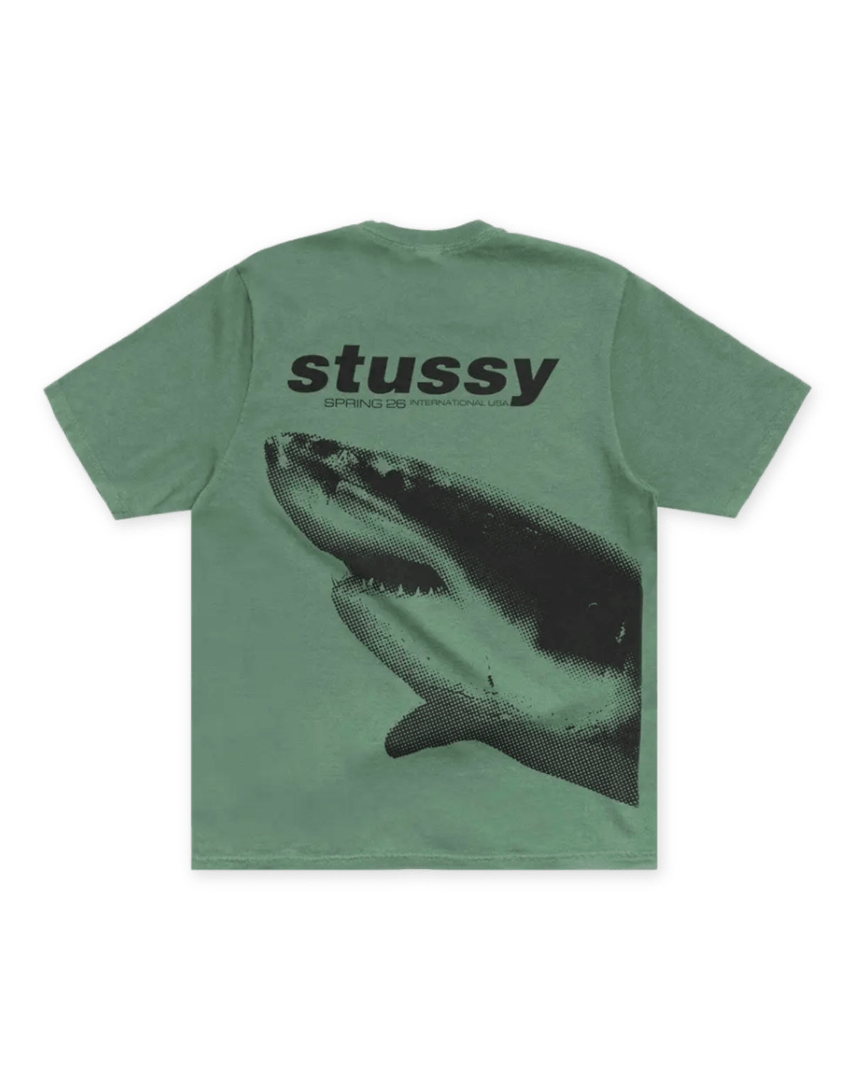 Shark Pigment Dyed Tee Pine - LIKELIHOOD