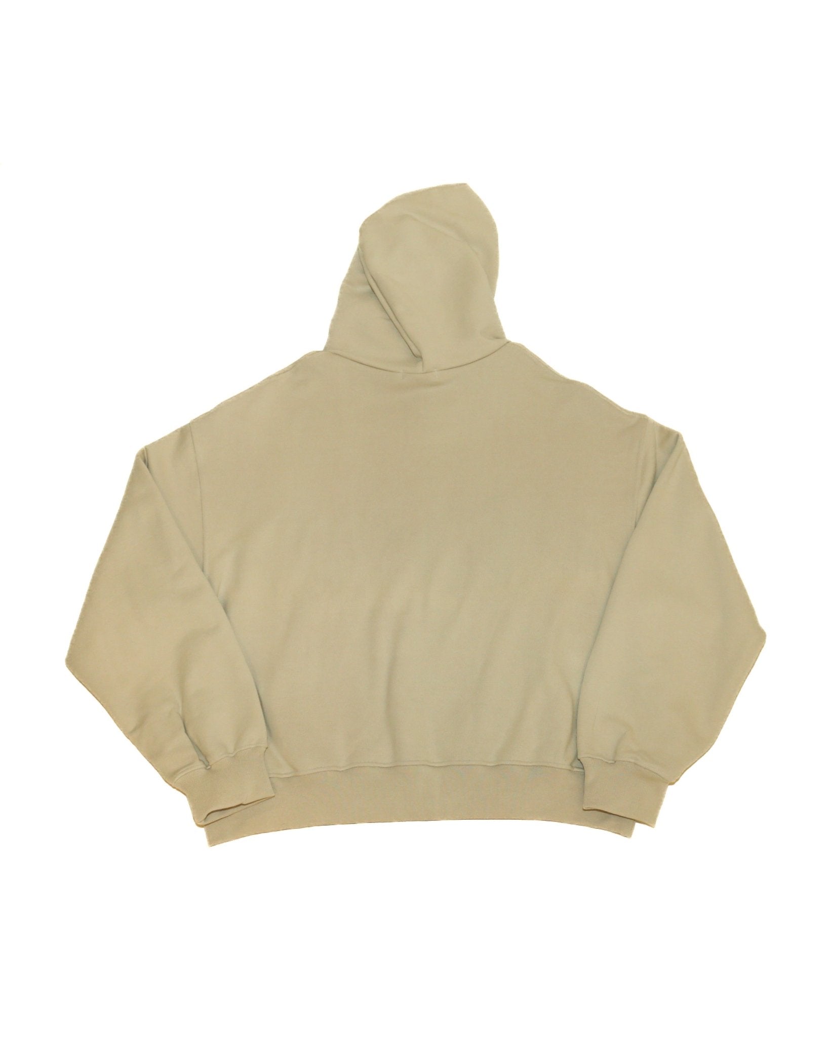 Signature Boxy Hoodie Beige - LIKELIHOOD