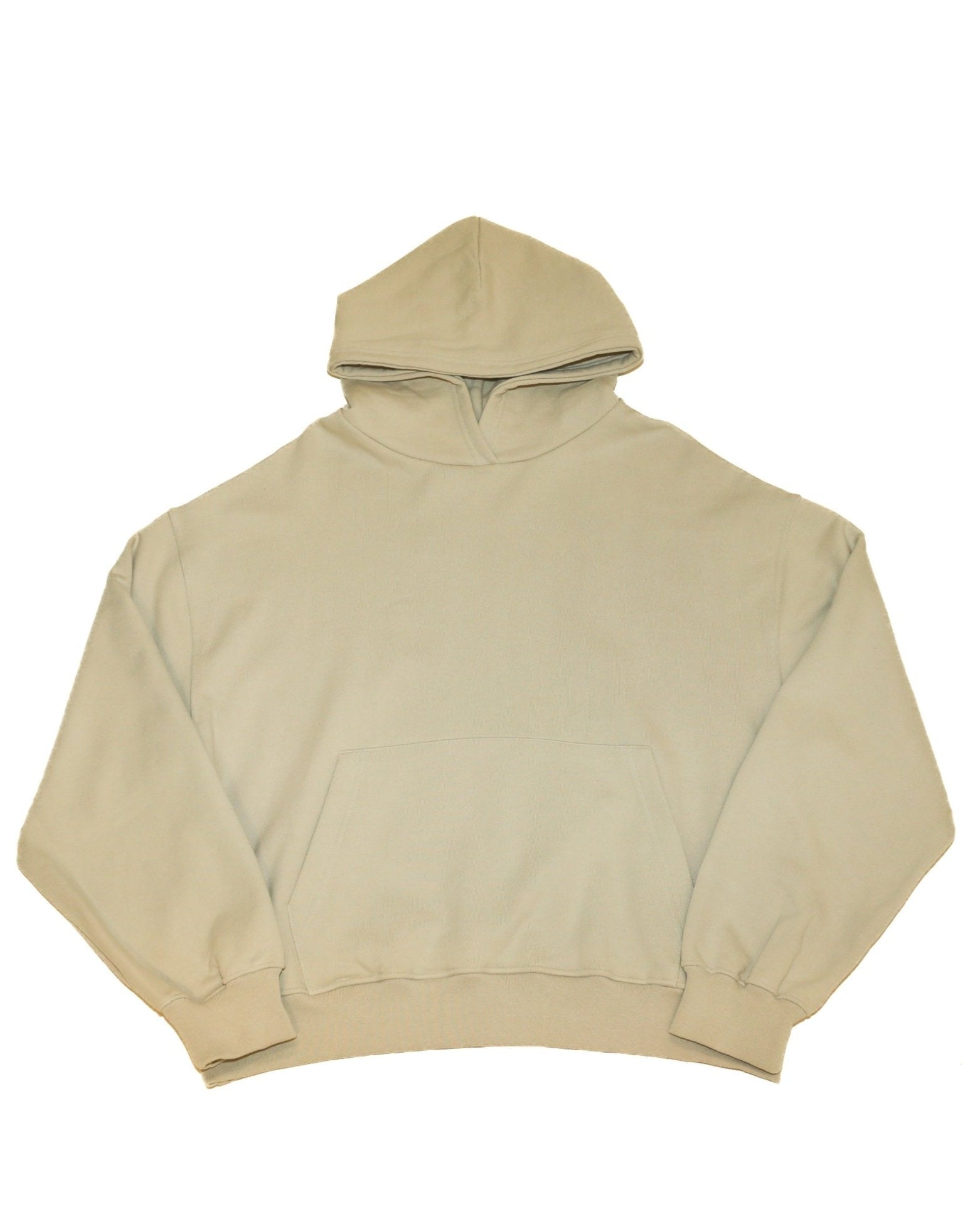 Signature Boxy Hoodie Beige - LIKELIHOOD