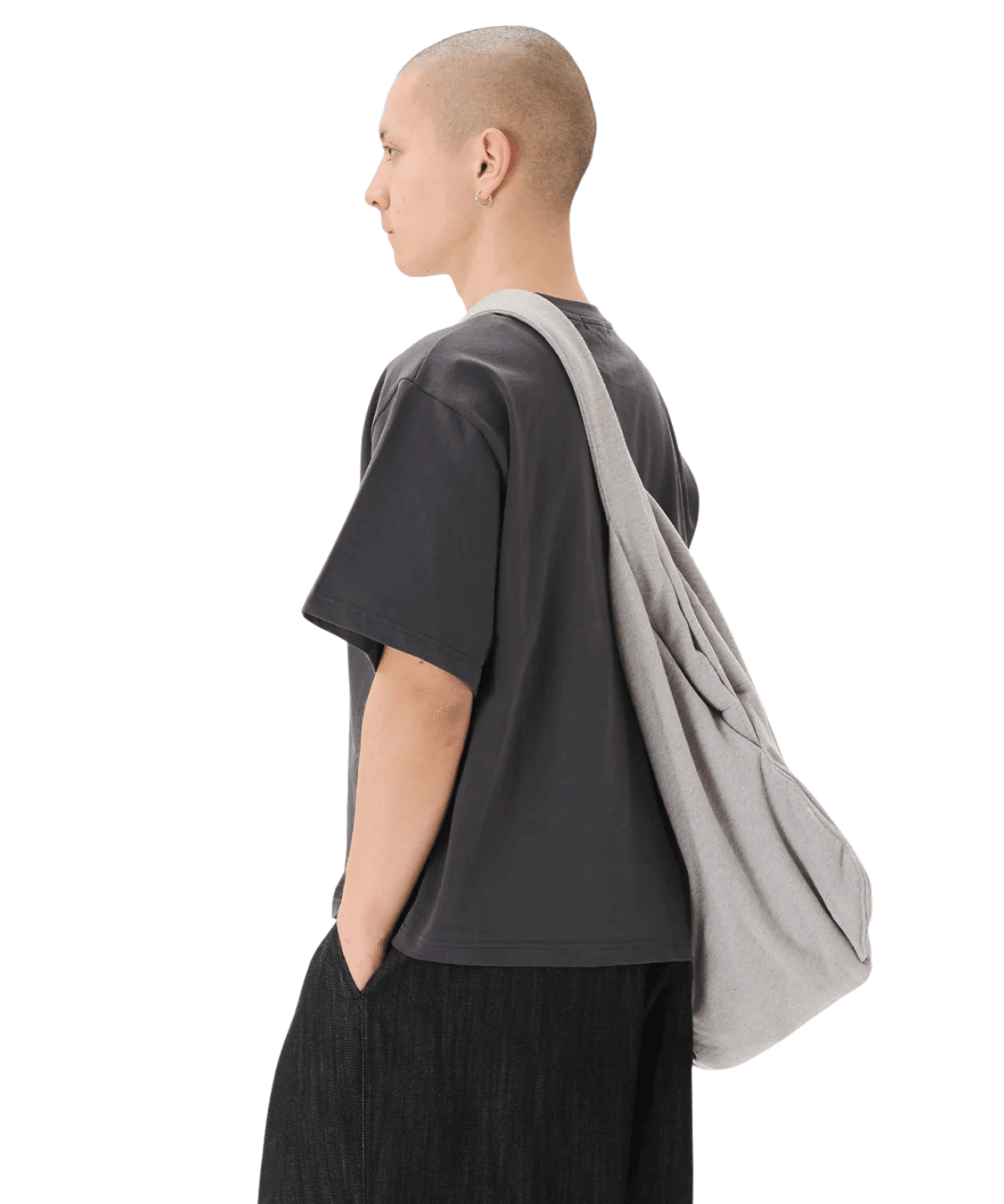 Signature Cropped Tee Charcoal - LIKELIHOOD