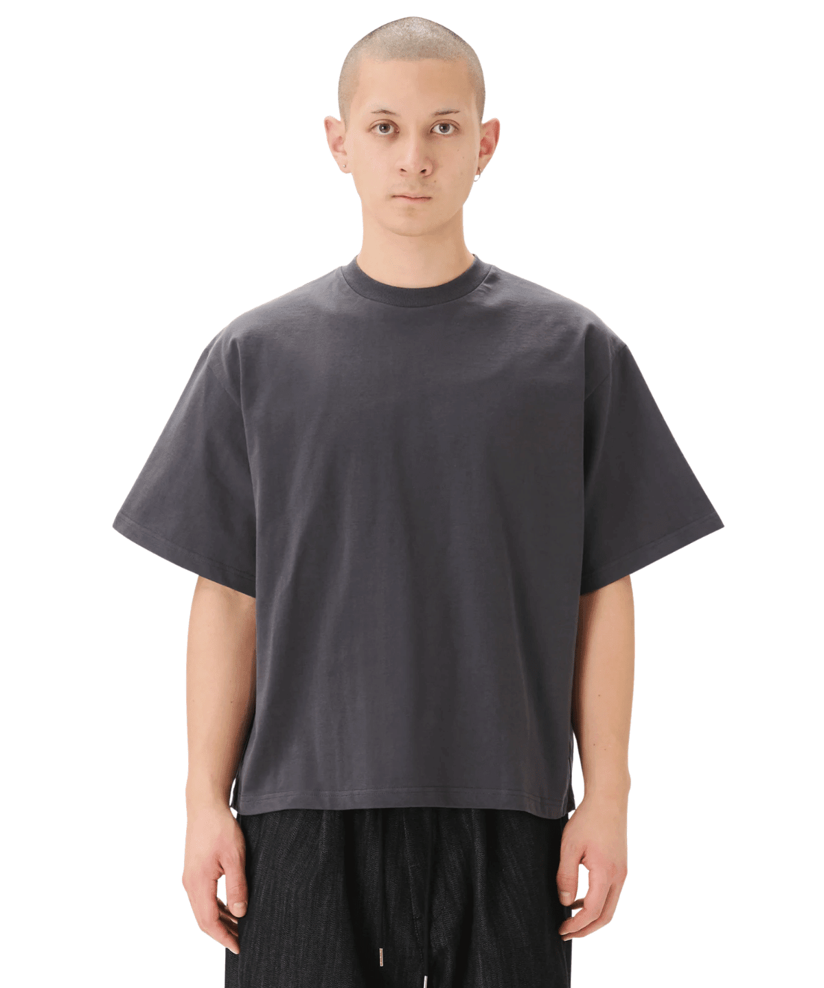 Signature Cropped Tee Charcoal - LIKELIHOOD