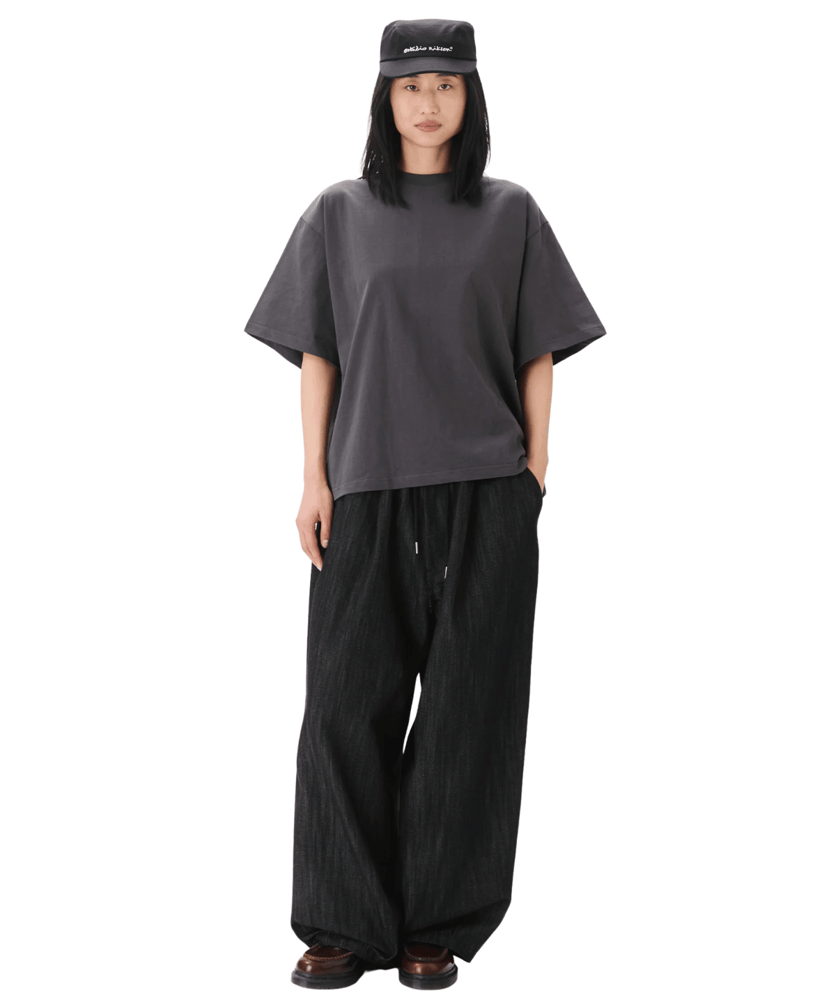 Signature Cropped Tee Charcoal - LIKELIHOOD