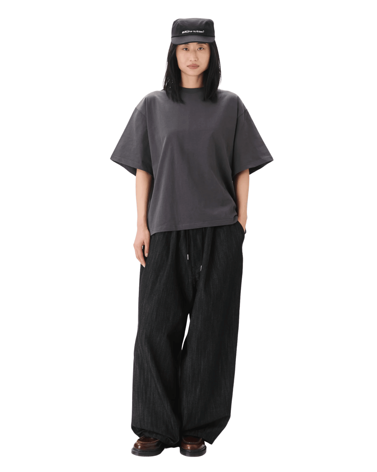Signature Cropped Tee Charcoal - LIKELIHOOD