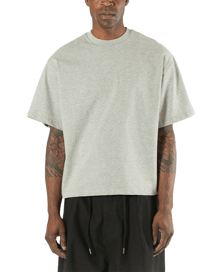 Signature Cropped Tee Grey - LIKELIHOOD