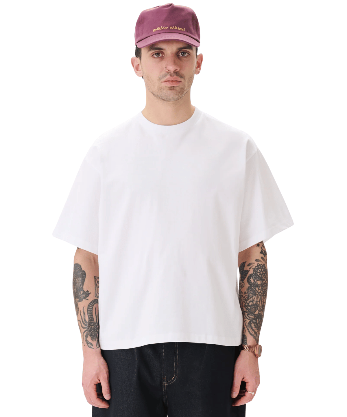 Signature Cropped Tee White - LIKELIHOOD