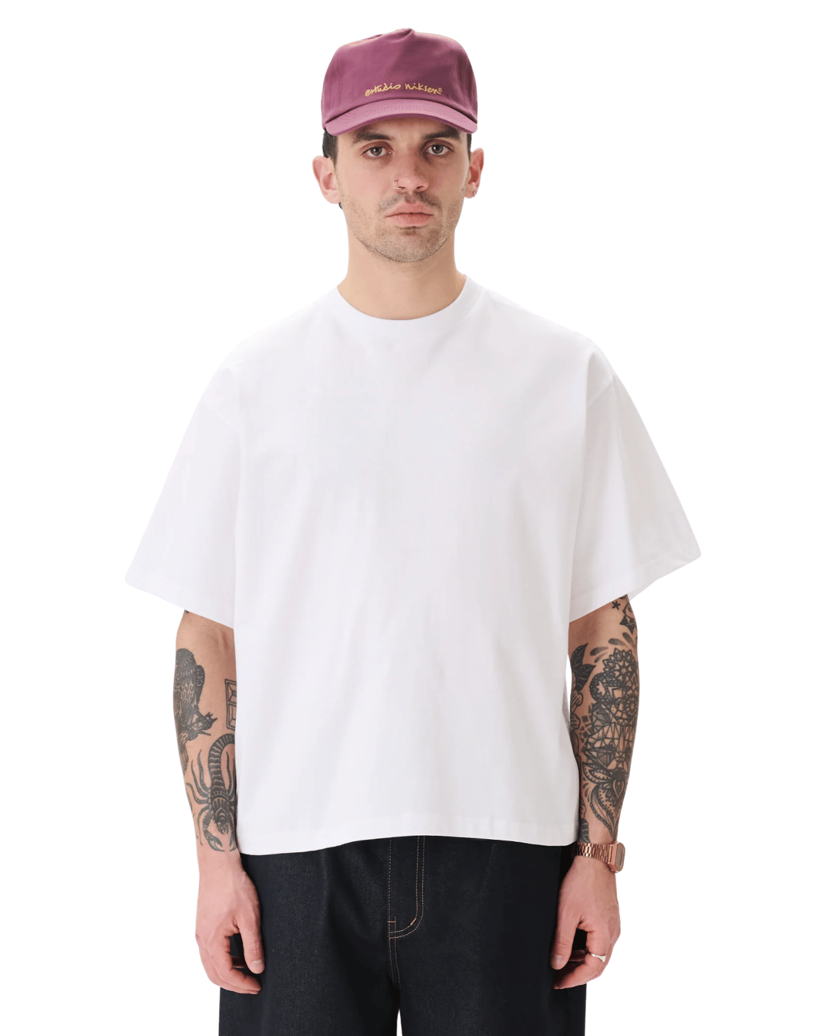 Signature Cropped Tee White - LIKELIHOOD