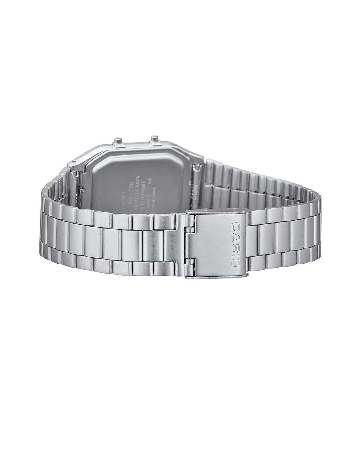 Silver - Tone Vintage Silver Watch AQ230A - 7AVT - LIKELIHOOD