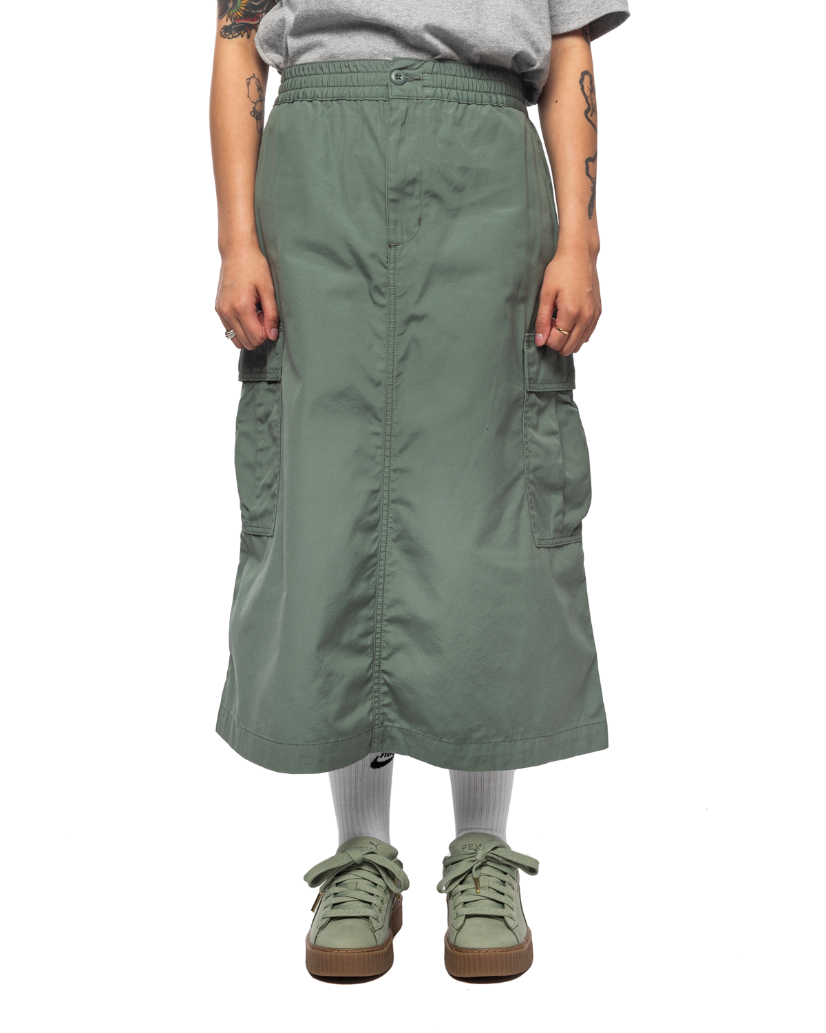 Jet Cargo Skirt Park (Rinsed) Womens