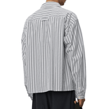Snooze Shirt Grey Raised Stripe - LIKELIHOOD