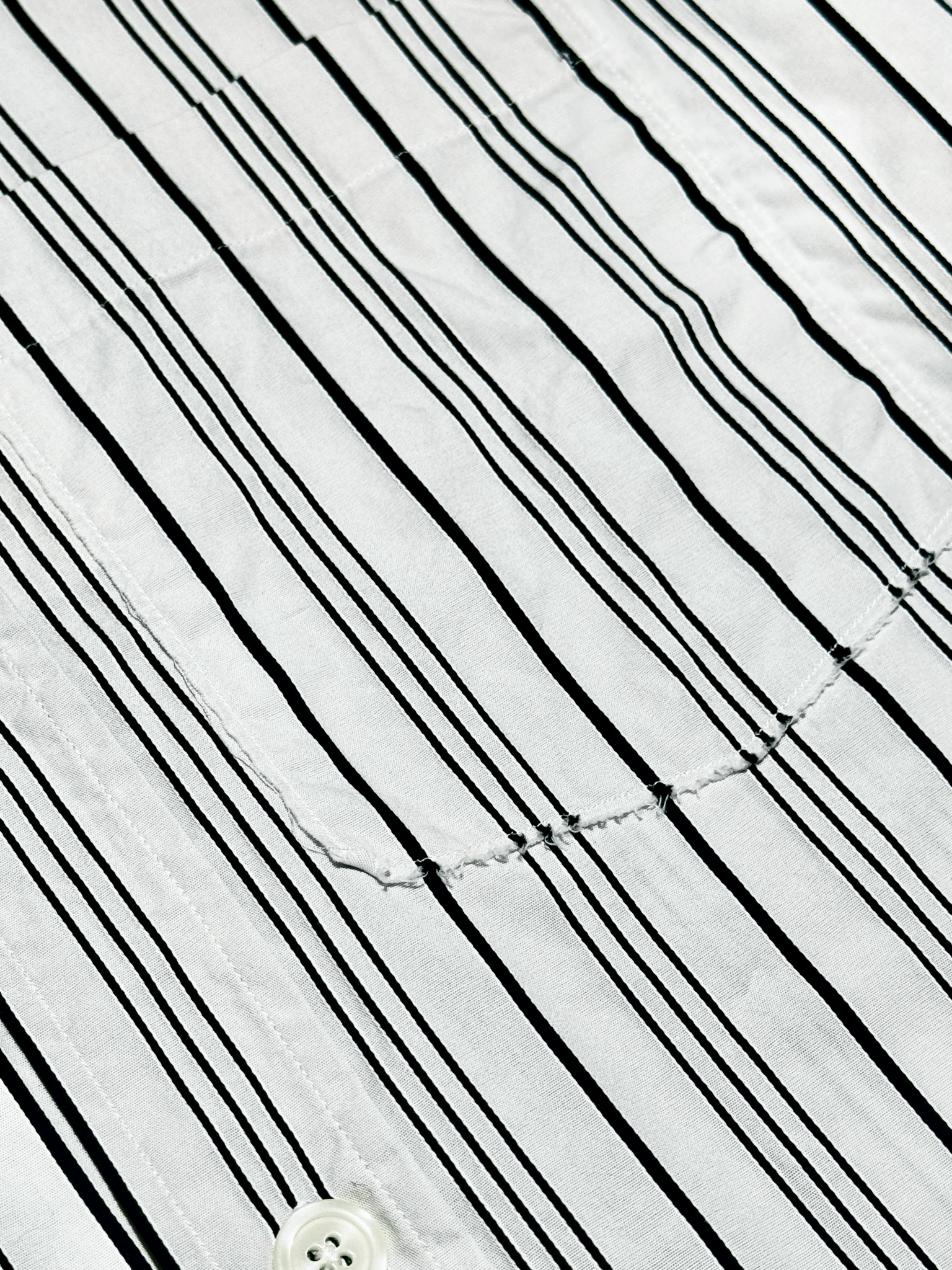 Snooze Shirt Grey Raised Stripe - LIKELIHOOD