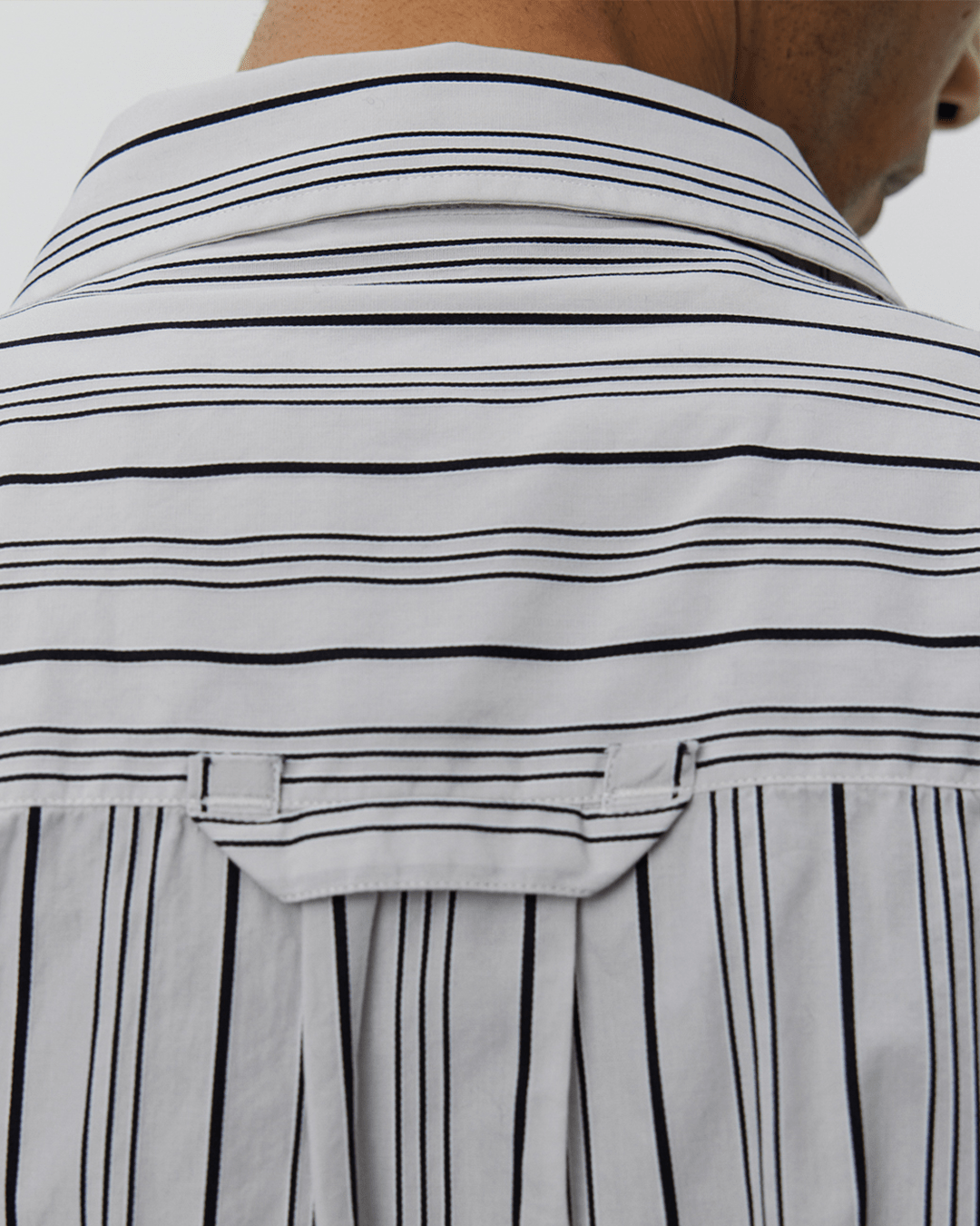 Snooze Shirt Grey Raised Stripe - LIKELIHOOD