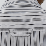 Snooze Shirt Grey Raised Stripe - LIKELIHOOD