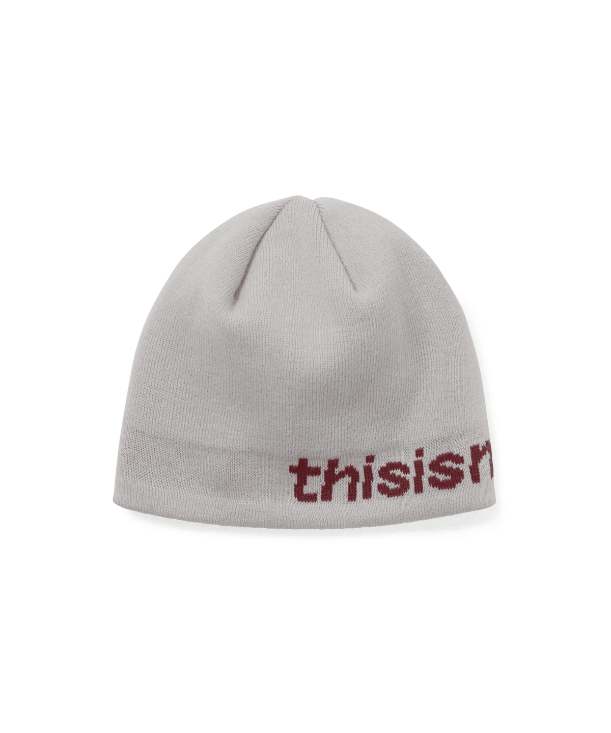SP - Logo No Cuff Beanie Off White - LIKELIHOOD