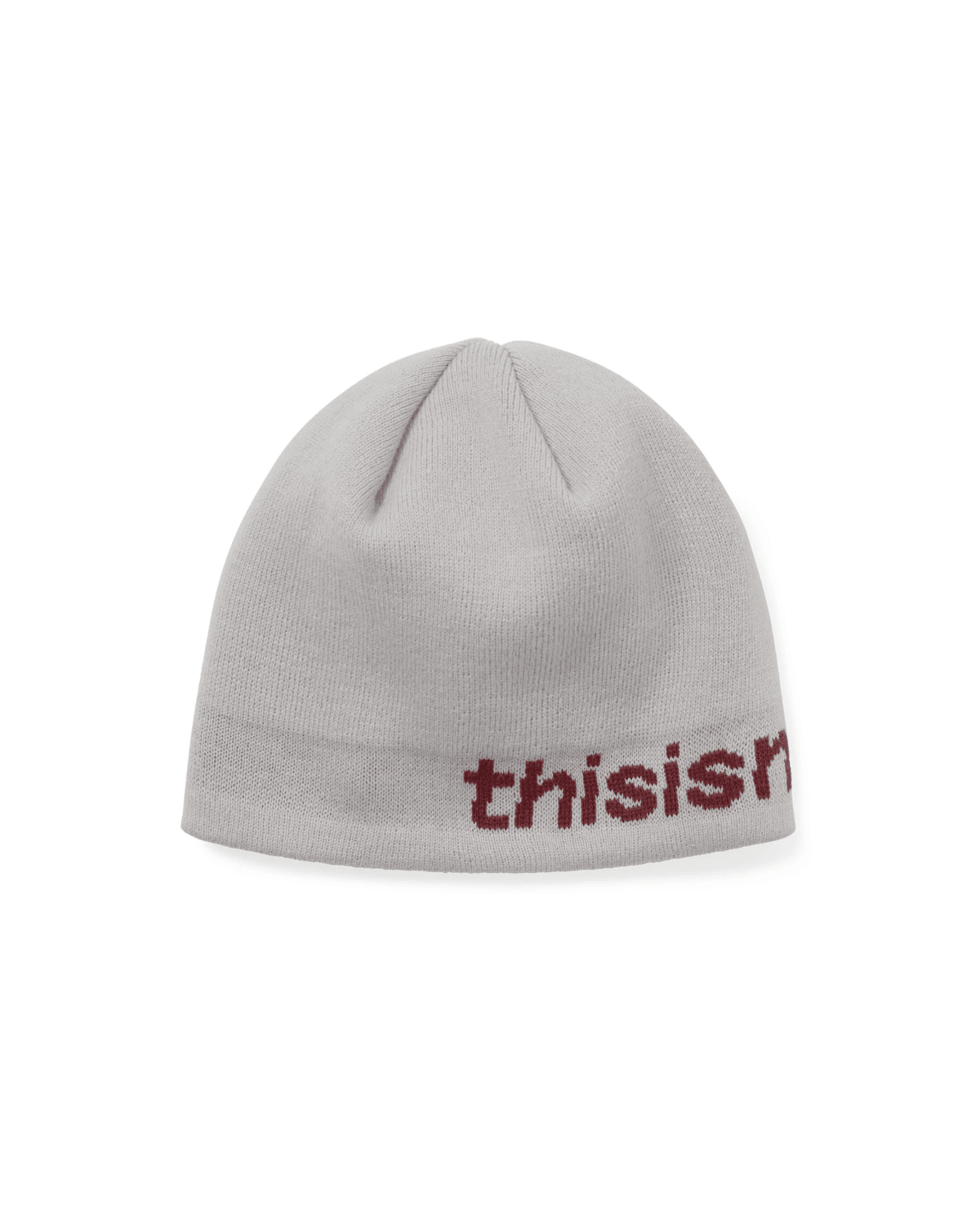 SP - Logo No Cuff Beanie Off White - LIKELIHOOD