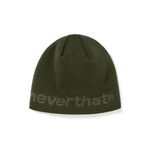 SP - Logo No Cuff Beanie Olive - LIKELIHOOD
