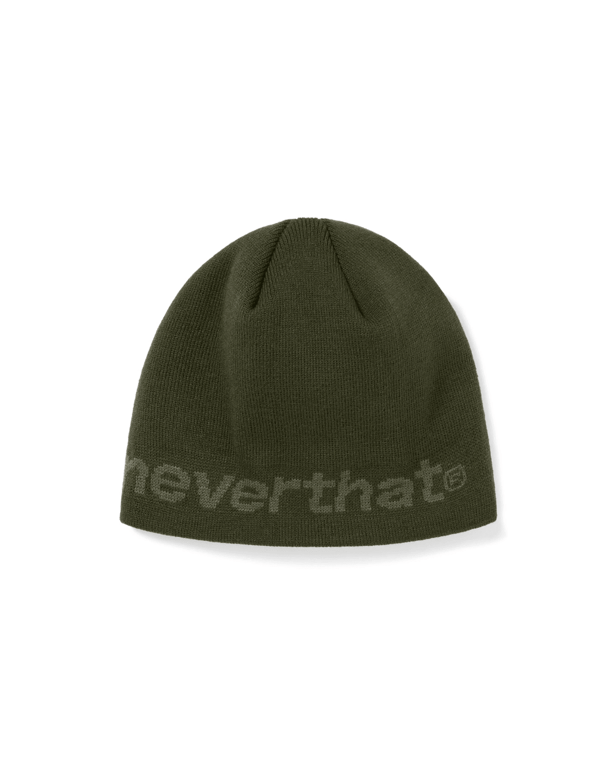 SP - Logo No Cuff Beanie Olive - LIKELIHOOD