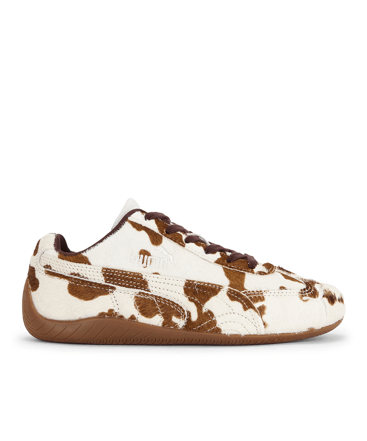 Speedcat Cow Chocolate Brown - Gum (Women's) - LIKELIHOOD