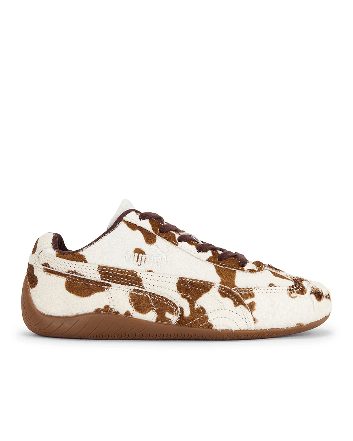 Speedcat Cow Chocolate Brown - Gum (Women's) - LIKELIHOOD