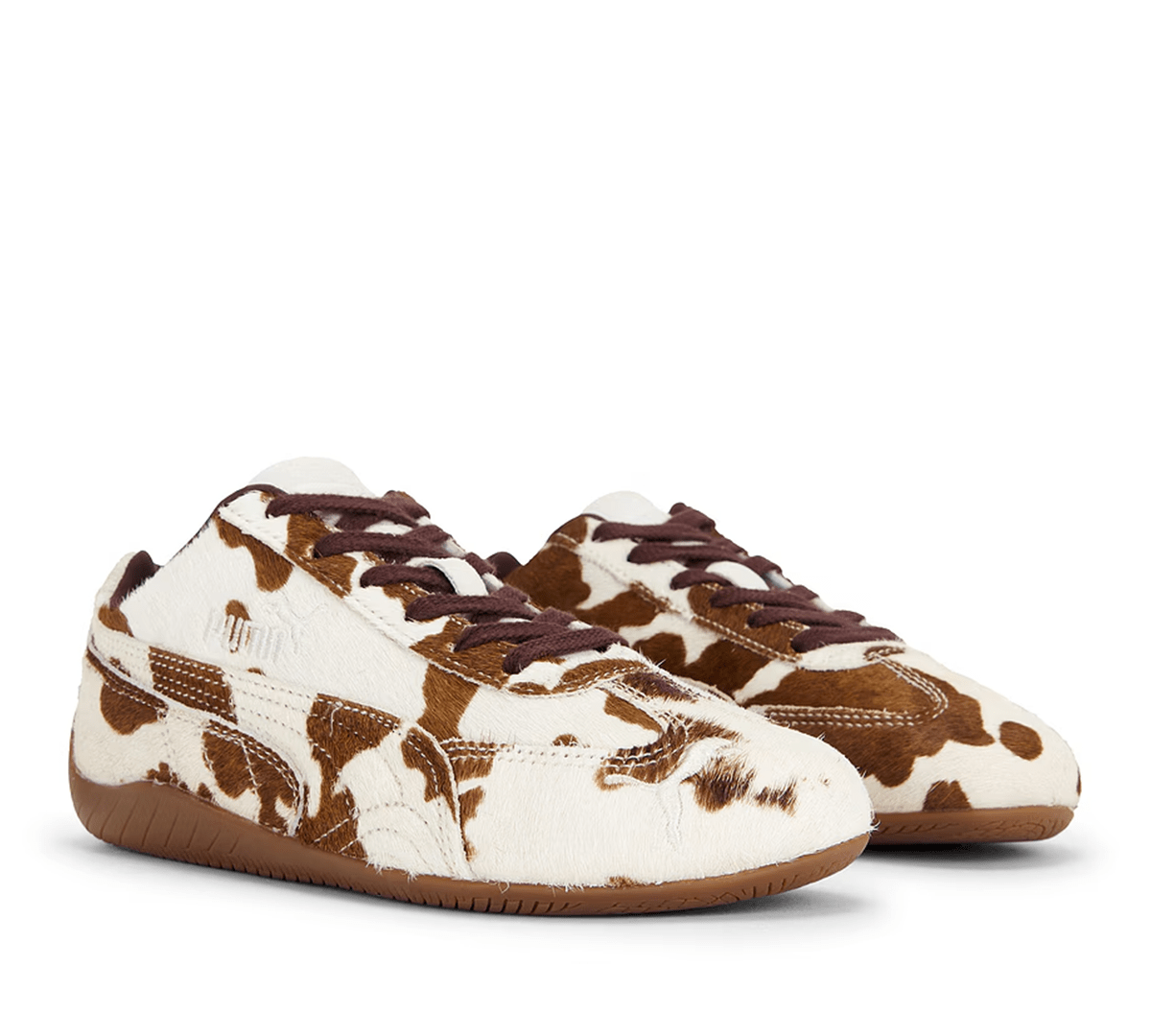 Speedcat Cow Chocolate Brown - Gum (Women's) - LIKELIHOOD