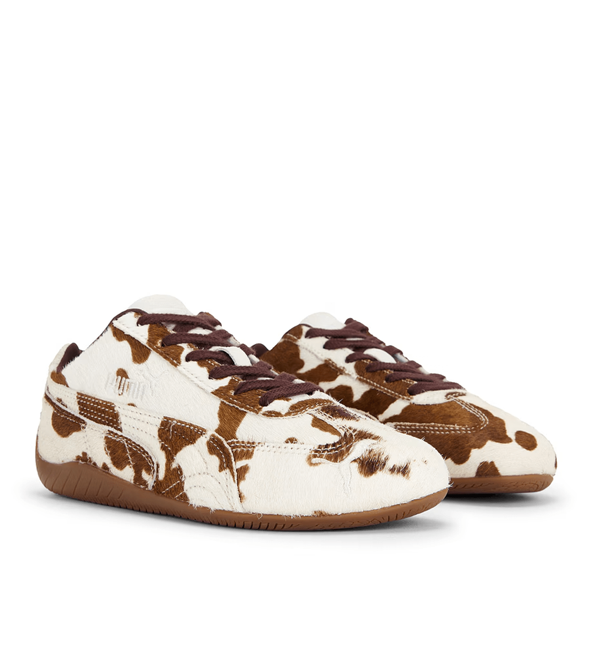 Speedcat Cow Chocolate Brown - Gum (Women's) - LIKELIHOOD