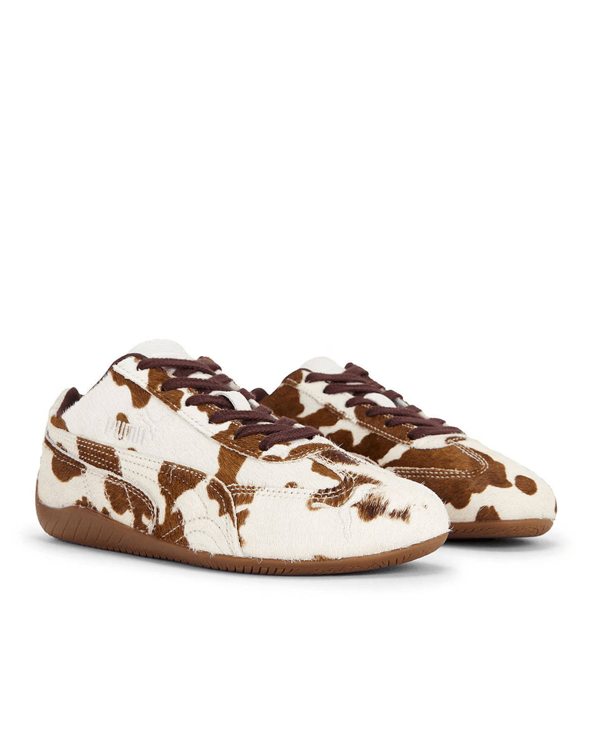 Speedcat Cow Chocolate Brown - Gum (Women's) - LIKELIHOOD