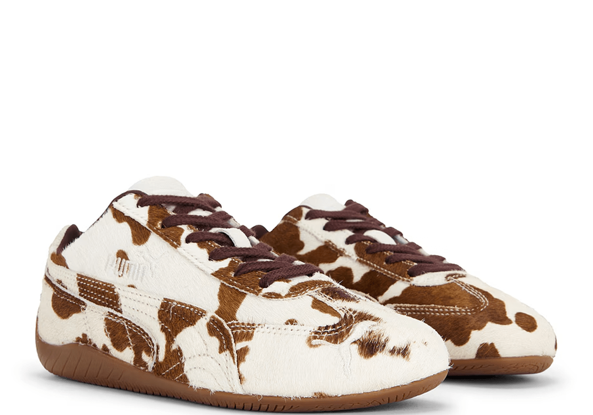 Speedcat Cow Chocolate Brown - Gum (Women's) - LIKELIHOOD