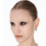 Spinous Core Earrings Silver - LIKELIHOOD