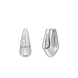 Spinous Point Earrings Silver - LIKELIHOOD