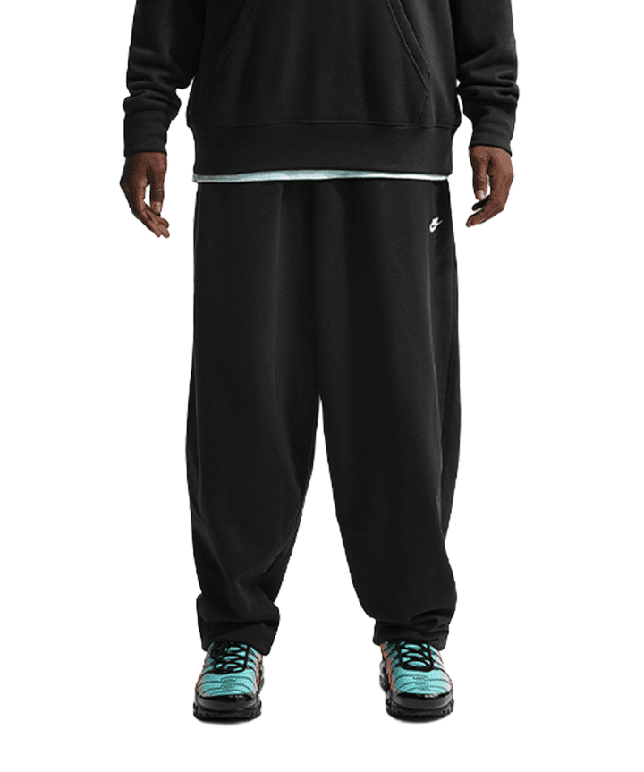 Sportswear Club Oversized French Terry Pants Black - LIKELIHOOD