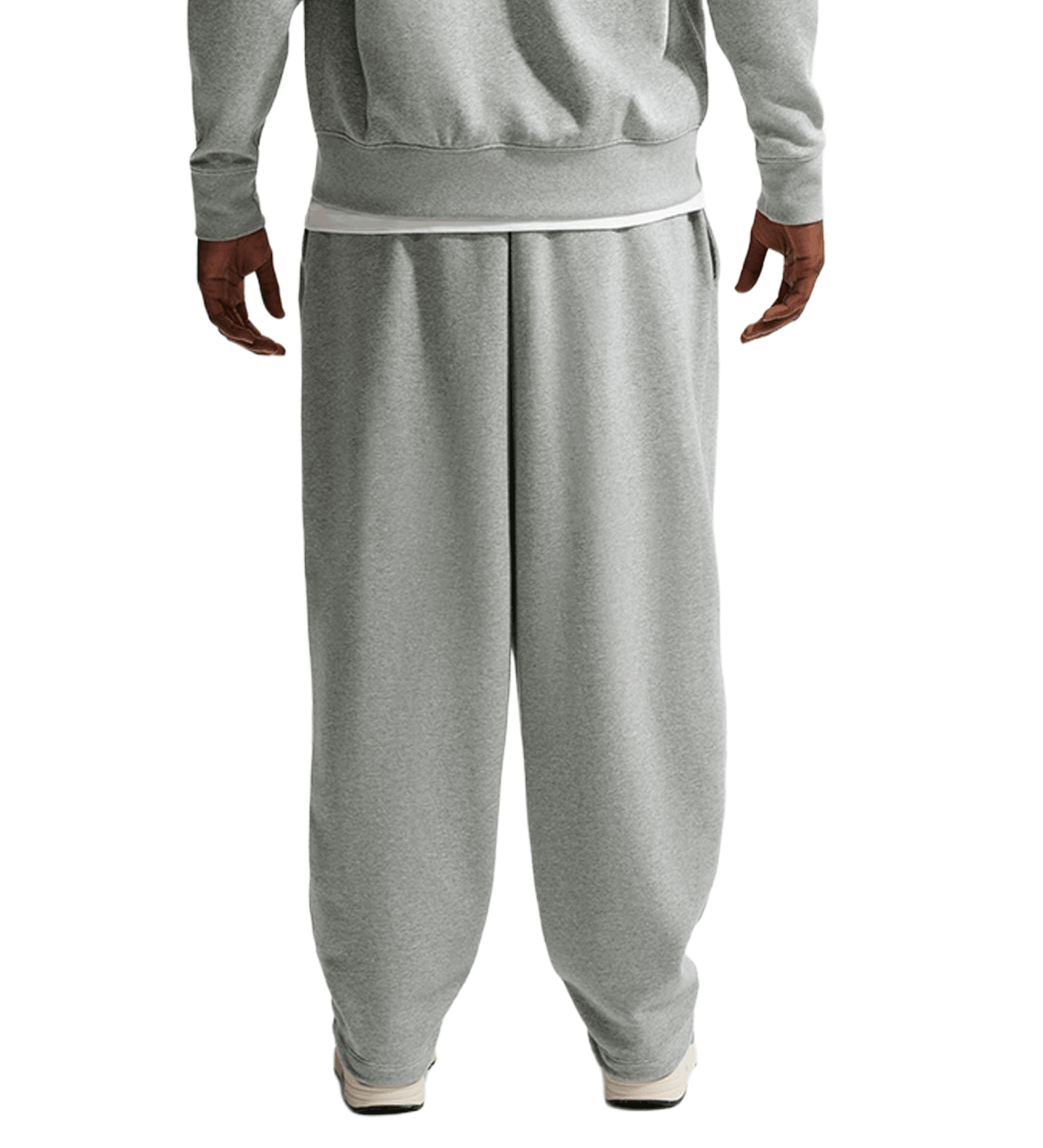 Sportswear Club Oversized French Terry Pants Dark Grey Heather - LIKELIHOOD
