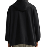 Sportswear Club Oversized French Terry Pullover Hoodie Black - LIKELIHOOD