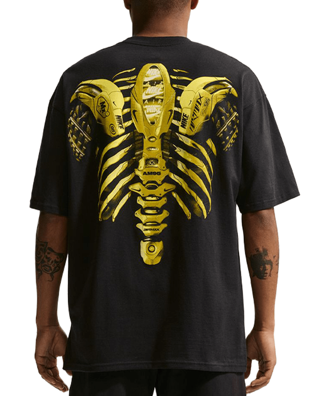 Sportswear Max90 T-Shirt Black/Neon Yellow - LIKELIHOOD