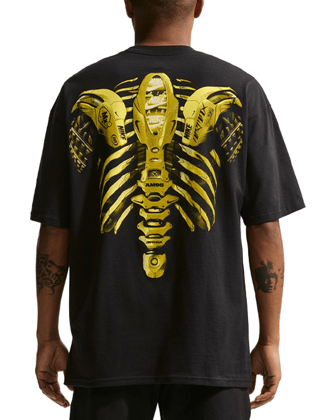 Sportswear Max90 T-Shirt Black/Neon Yellow - LIKELIHOOD