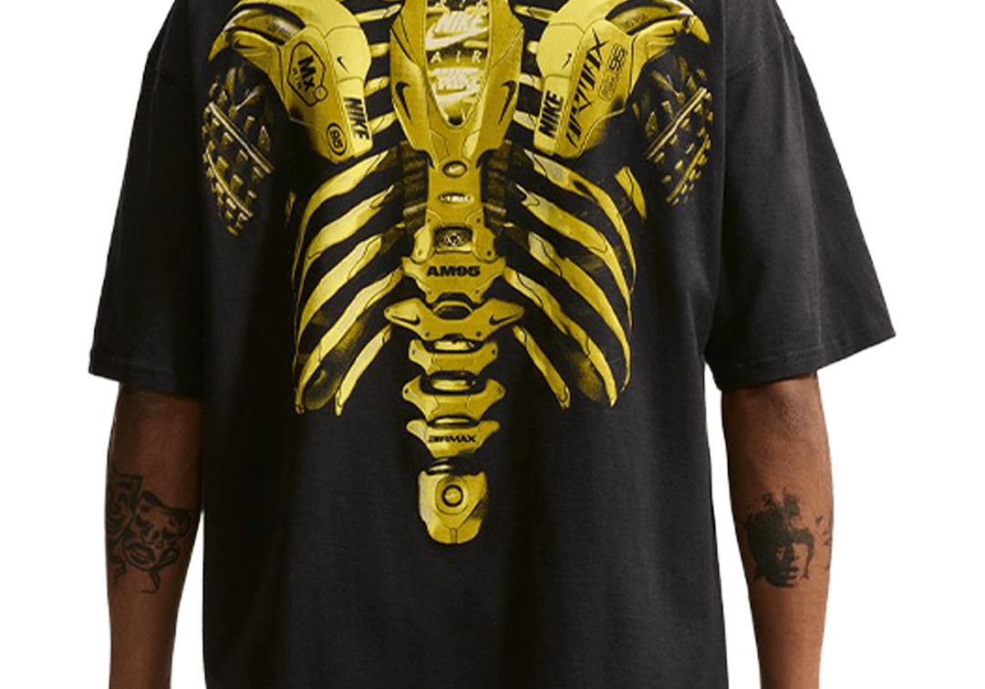 Sportswear Max90 T-Shirt Black/Neon Yellow - LIKELIHOOD