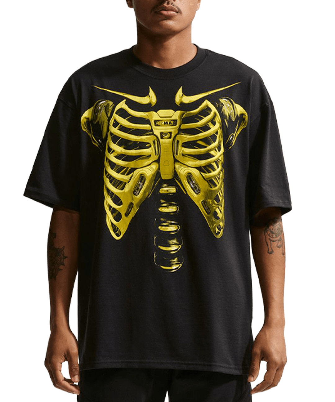 Sportswear Max90 T-Shirt Black/Neon Yellow - LIKELIHOOD
