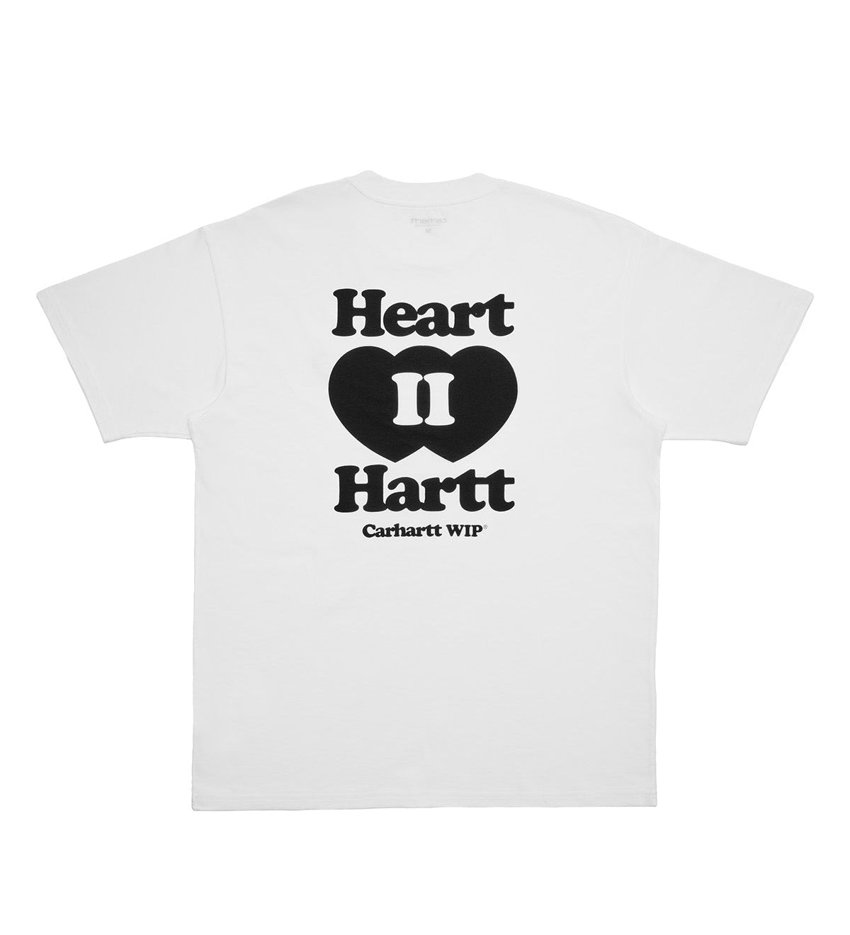 S/S Heart II Hartt T-Shirt White - LIKELIHOOD