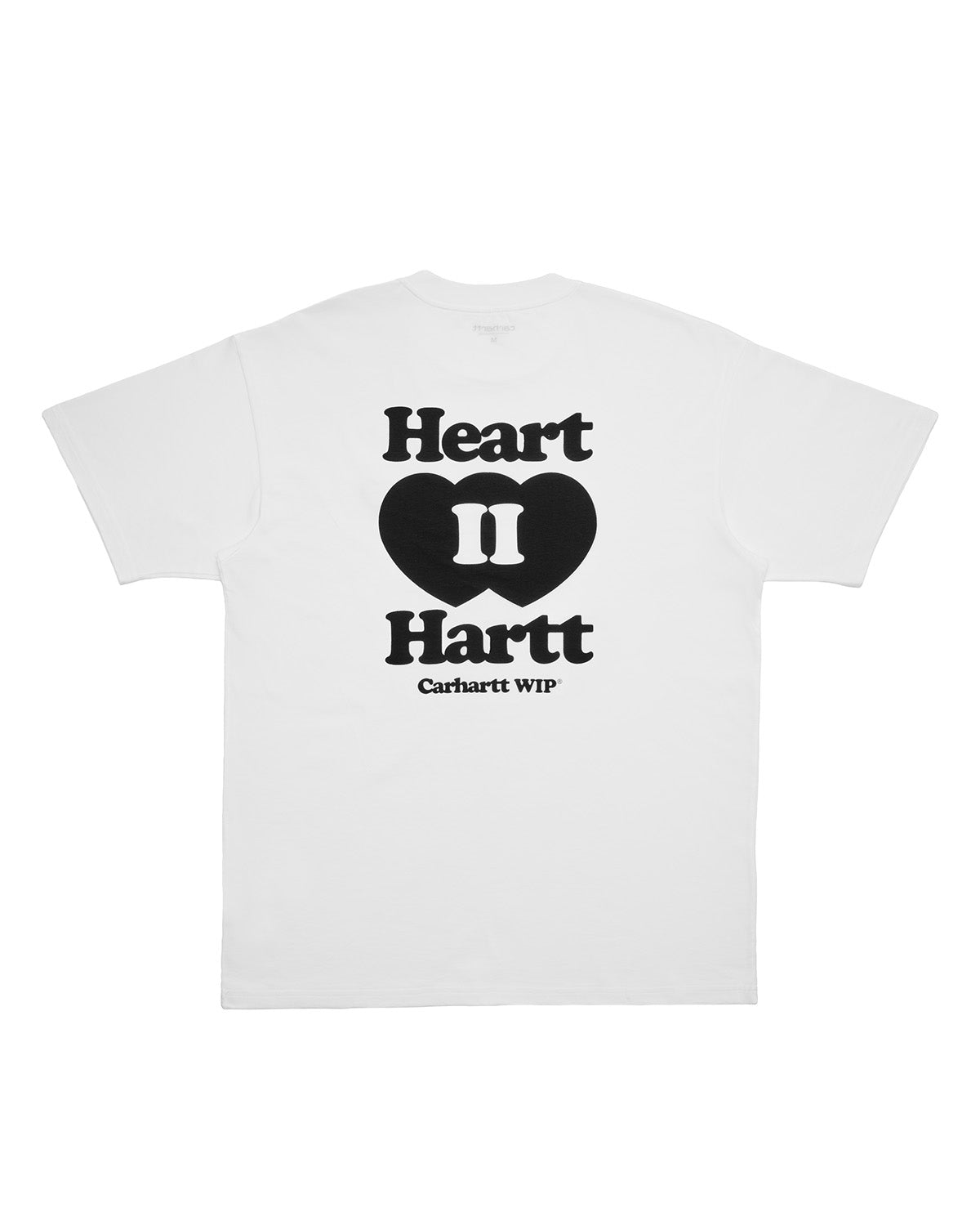 S/S Heart II Hartt T-Shirt White - LIKELIHOOD