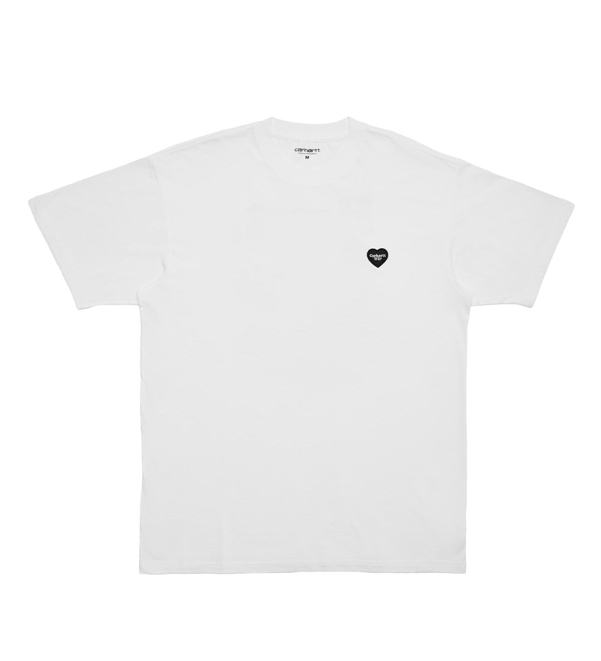 S/S Heart II Hartt T-Shirt White - LIKELIHOOD