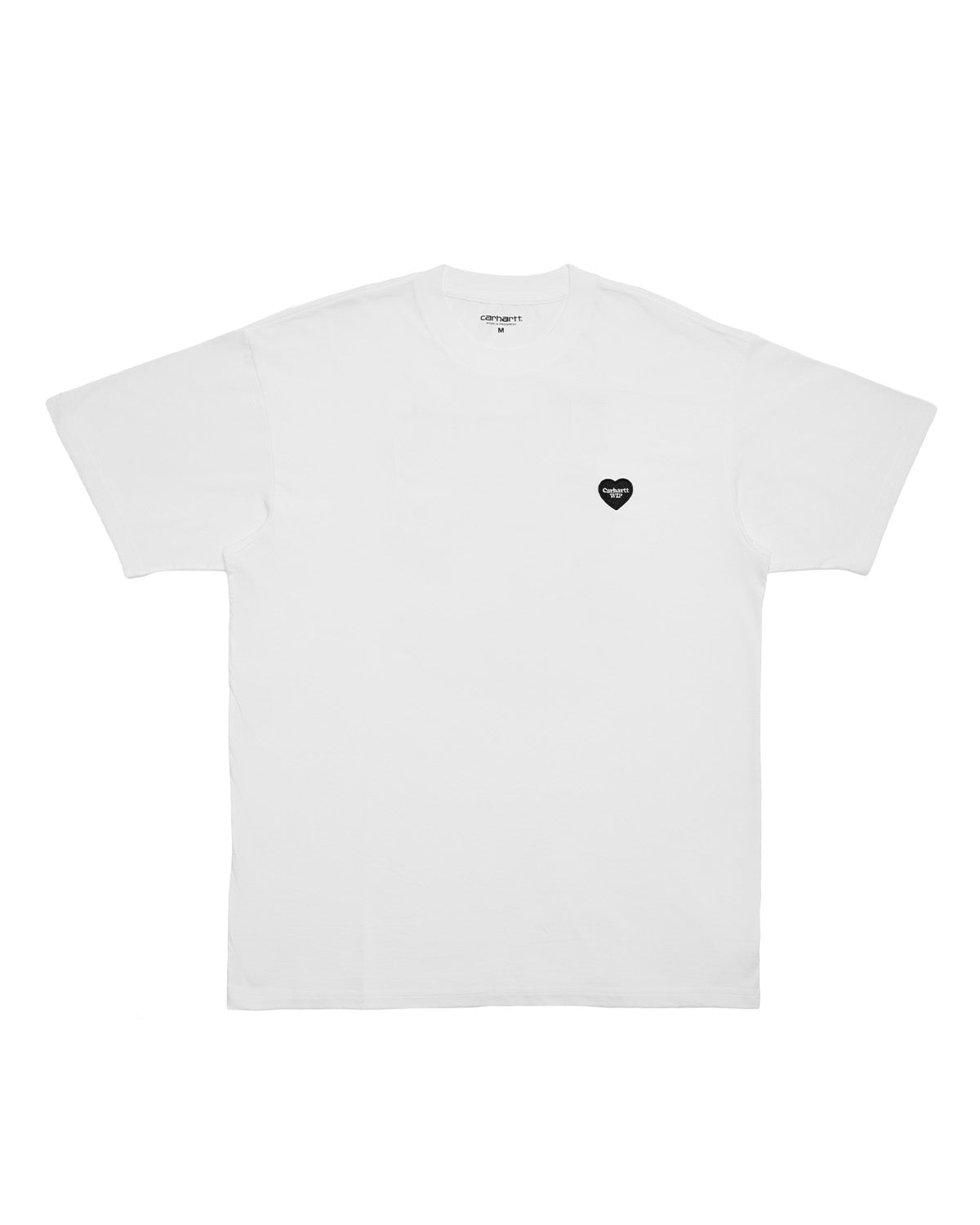 S/S Heart II Hartt T-Shirt White - LIKELIHOOD